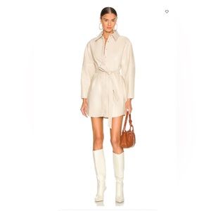 Elliatt Sabrina Faux Leather Dress